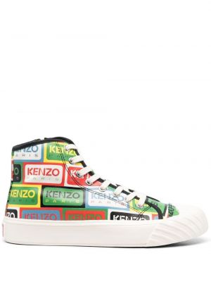 Sneakers con stampa Kenzo