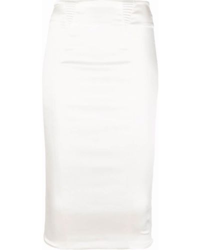 Falda de tubo ajustada Murmur blanco