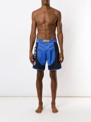 Shorts mit stickerei Amir Slama blau