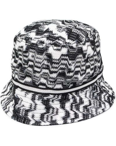 Sombrero de punto Missoni negro