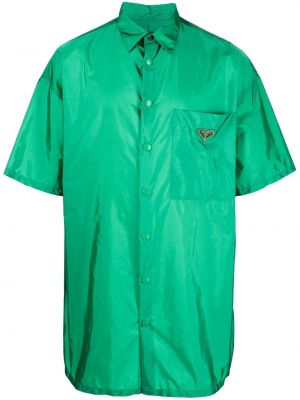 Košile Prada, zelená