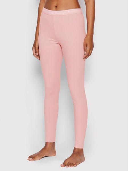 Legginsy Calvin Klein Underwear różowe