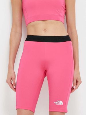 Sportske kratke hlače visoki struk The North Face ružičasta