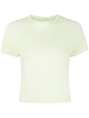 T-shirt i kashmir Extreme Cashmere grön