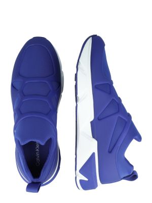 Slip-on ниски обувки Calvin Klein синьо