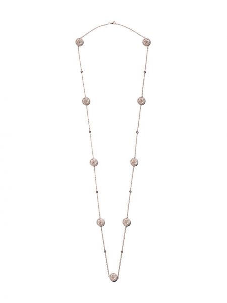 Z růžového zlata náhrdelník s perlami De Beers Jewellers