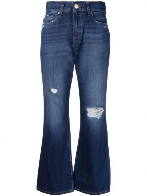 Jeans 7/8 7 For All Mankind blå