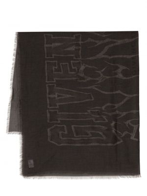 Кашмирен шал с принт от модал Givenchy кафяво
