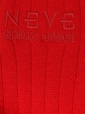 Кашемировые шерстяные носки Giorgio Armani серые