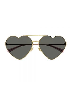 Okulary przeciwsłoneczne w serca Gucci