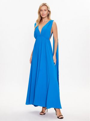 Коктейлна рокля Kontatto синьо