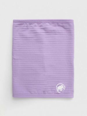 Однотонный шарф Mammut фиолетовый