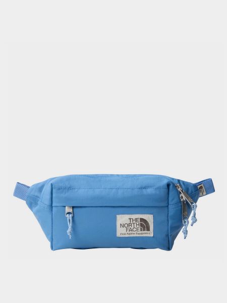 Нейлоновая поясная сумка The North Face синяя