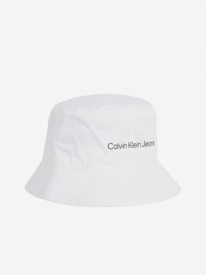 Pălărie Calvin Klein Jeans alb