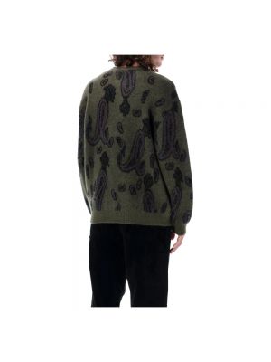 Sweter z wzorem paisley Carhartt Wip zielony