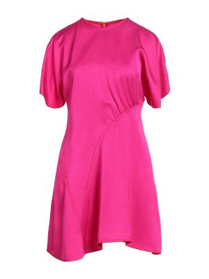 Платье мини Victoria Beckham розовое