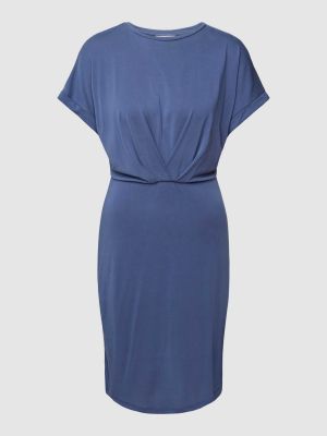 Sukienka midi z modalu Object błękitna