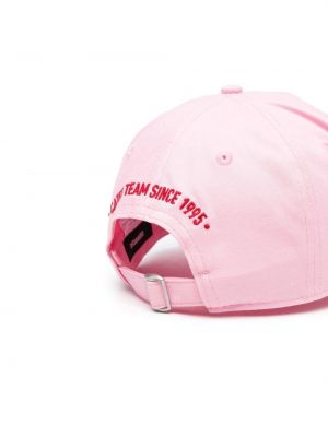Distressed cap Dsquared2 pink