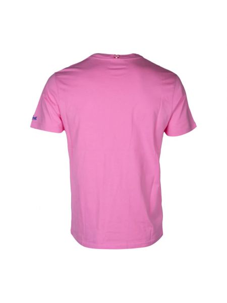Camiseta con estampado Mc2 Saint Barth rosa