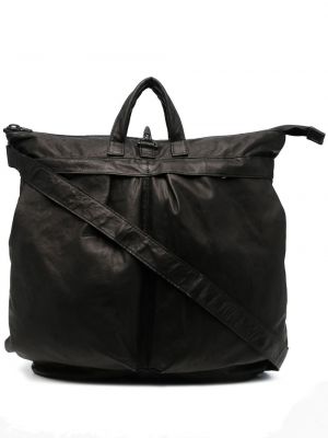 Lær shoppingbag Yohji Yamamoto brun