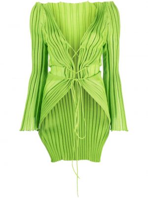 Плетена макси рокля A. Roege Hove зелено