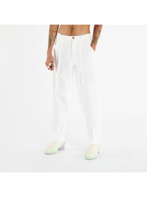 Παντελόνι από λυγαριά Comme Des Garçons Shirt λευκό