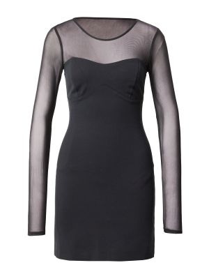 Mini šaty Abercrombie & Fitch čierna