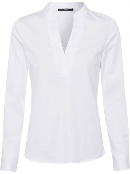 Блузка в деловом стиле Zero белая