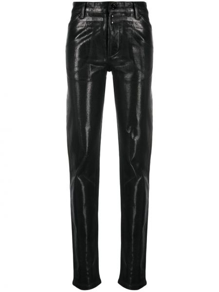 Skinny džíny Mm6 Maison Margiela, černá