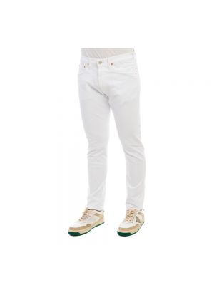 Jeansy skinny slim fit Polo Ralph Lauren białe