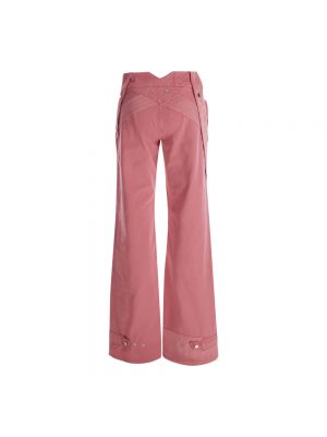 Spodnie relaxed fit Blumarine różowe
