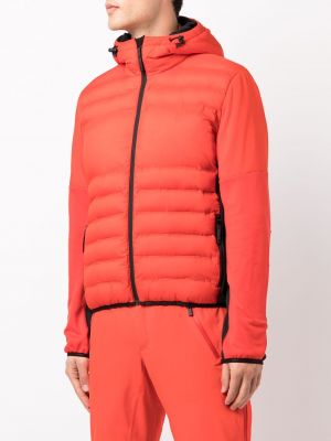 Zateplená fleecová péřová bunda Aztech Mountain oranžová