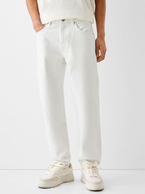 Jeans Bershka blanc