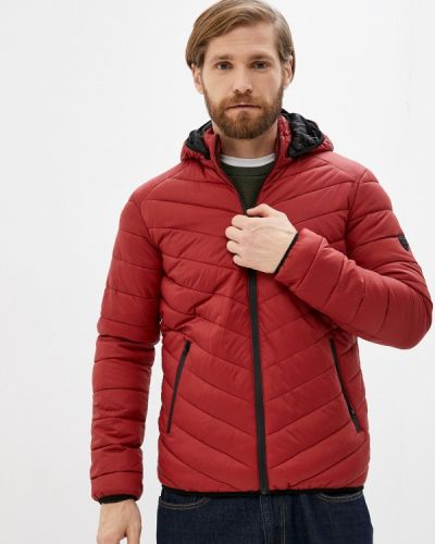Утепленная демисезонная куртка Colin's красная