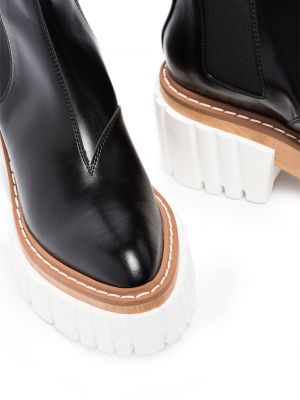 Chelsea stiliaus batai chunky Stella Mccartney juoda