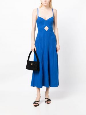 Plisované šaty Acler modré