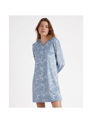 Пижама в цветочек Admas синяя