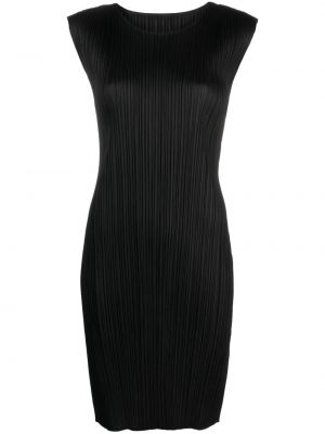 Πλισέ φόρεμα Issey Miyake μαύρο