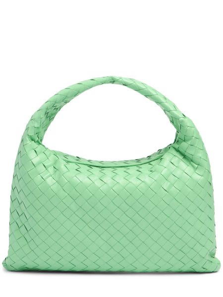 Lær mini bag Bottega Veneta