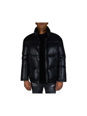 Pikowana kurtka puchowa Saint Laurent czarna
