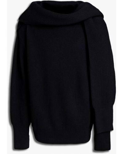 Sweter wełniany Balenciaga, сzarny