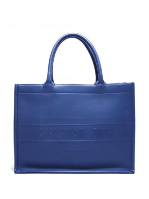 Geantă shopper Christian Dior albastru