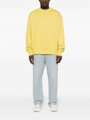 Sweatshirt aus baumwoll Y-3 gelb