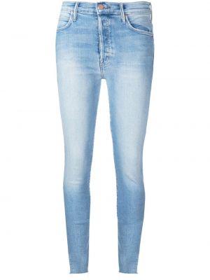 Slim fit skinny jeans Mother blau