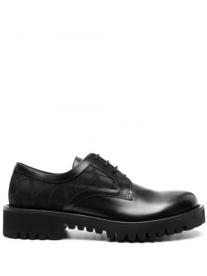 Обувки в стил дерби Valentino Garavani черно