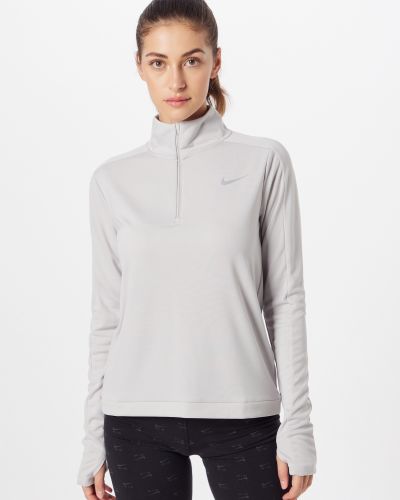 Marškinėliai ilgomis rankovėmis Nike pilka