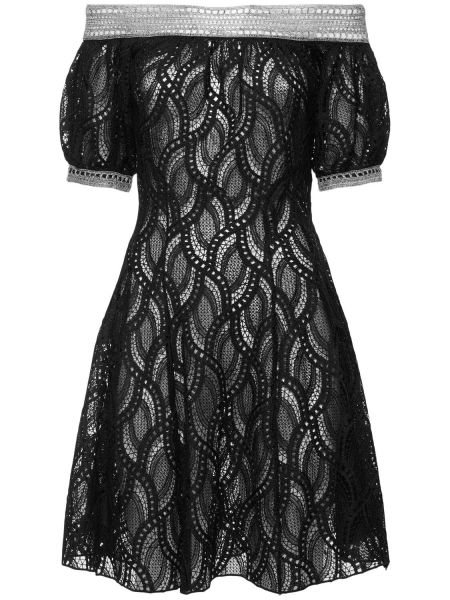 Mini šaty Ermanno Scervino čierna