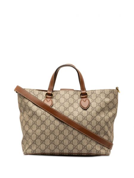 Taška na tašku Gucci Pre-owned hnedá