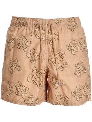 Trykt shorts Vilebrequin brun