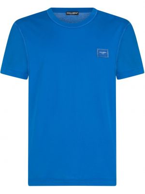 Тениска Dolce & Gabbana синьо